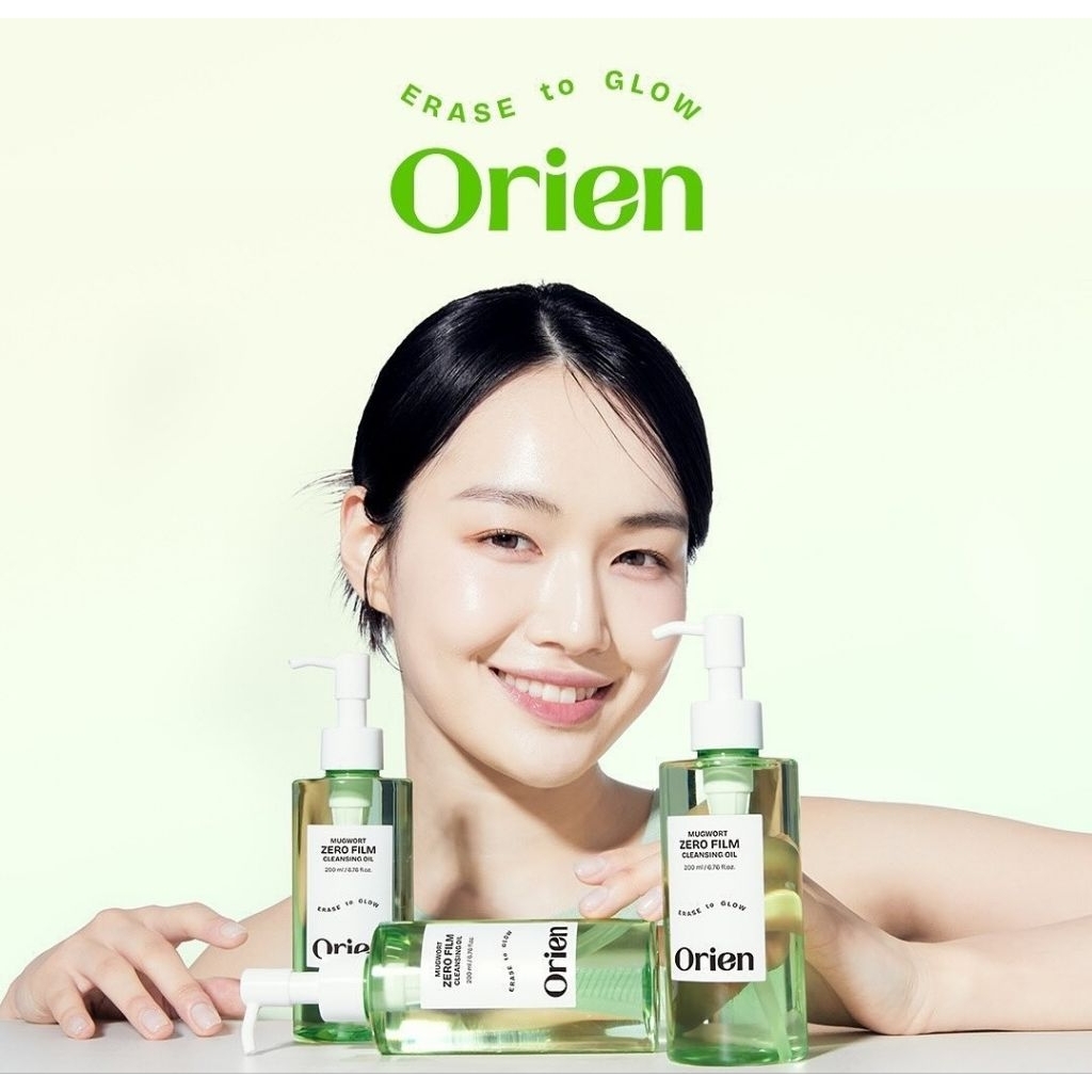 Orien Mugwort Zero Film Cleansing Oil 200ml.