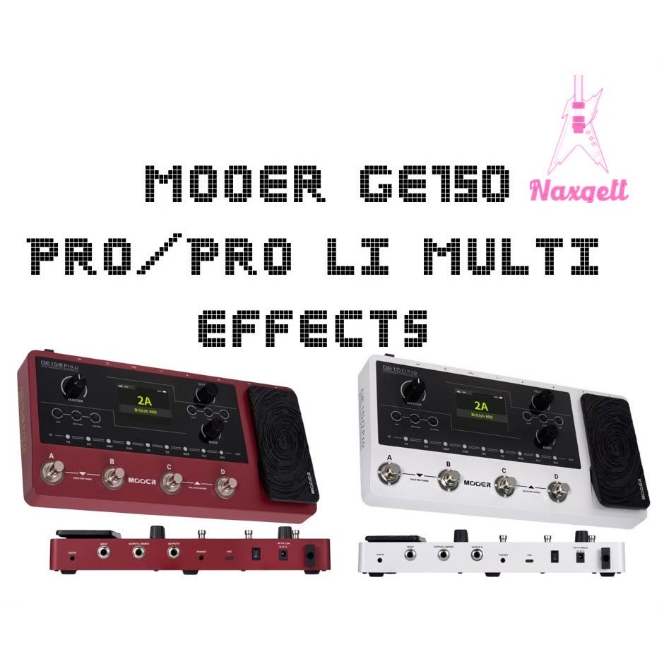 เอฟเฟคกีตาร์ Mooer GE150 Pro/Pro Li Intelligent Multi Effects