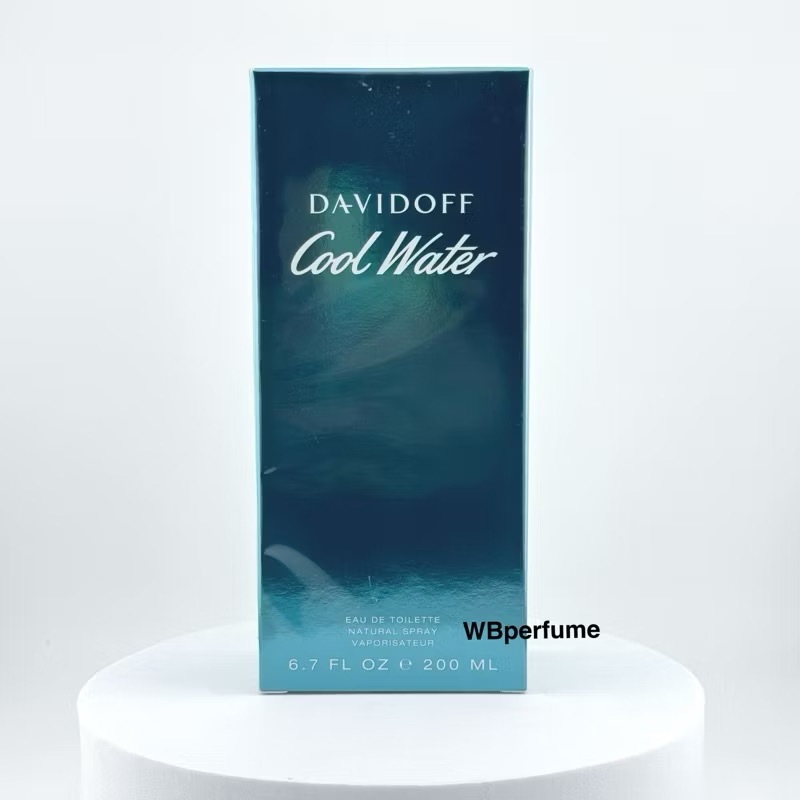 200ml สุดคุ้ม น้ำหอม แท้100% Davidoff Cool Water Man 200ml กล่องซีล
