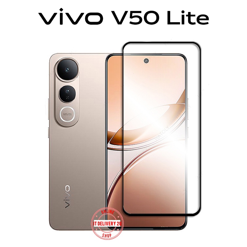 QUARRY ฟิล์มกระจกกันรอย Vivo V60 Lite / V50 Lite กันรอยหน้าจอ Vivo V60Lite / V50Lite ฟิล์มกันรอยกล้อ