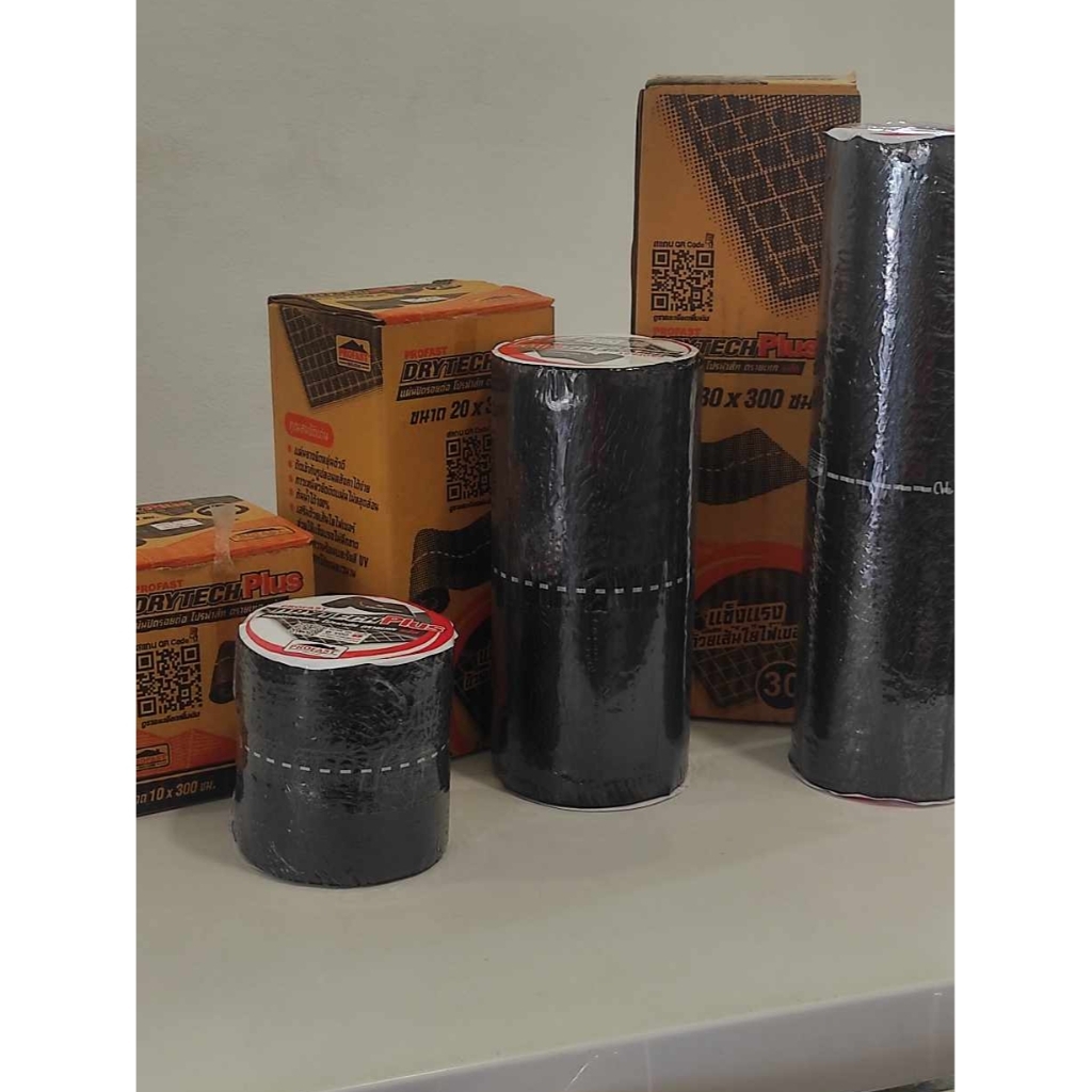 แผ่นปิดรอยต่อหลังคา PROFAST ขนาด 10 cm,20 cm ,30 cm ยาว 3 เมตร (Drytech plus - ดรายเทค)