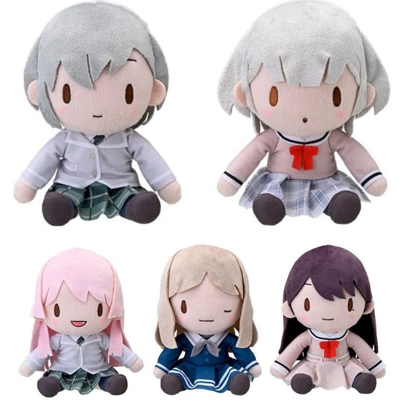 SEGA BanGDream! Fluffy Plush Toy "MyGO!!!!!" Takamatsu Tomori Kaname Rana Chihaya Anon Nagasaki Soyo