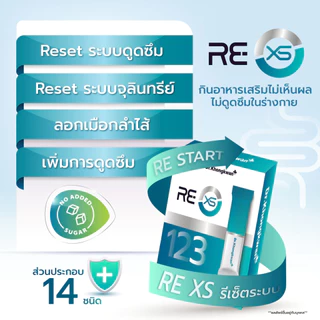 โปรรวม เซตคู่ รีเอ็กซ์เอส REXS+ ‭ไฟเบอร์ลิน FIBERLIIN รีเซ็ตระบบร่างกาย Dr.Khongkwan หมอของขวัญ
