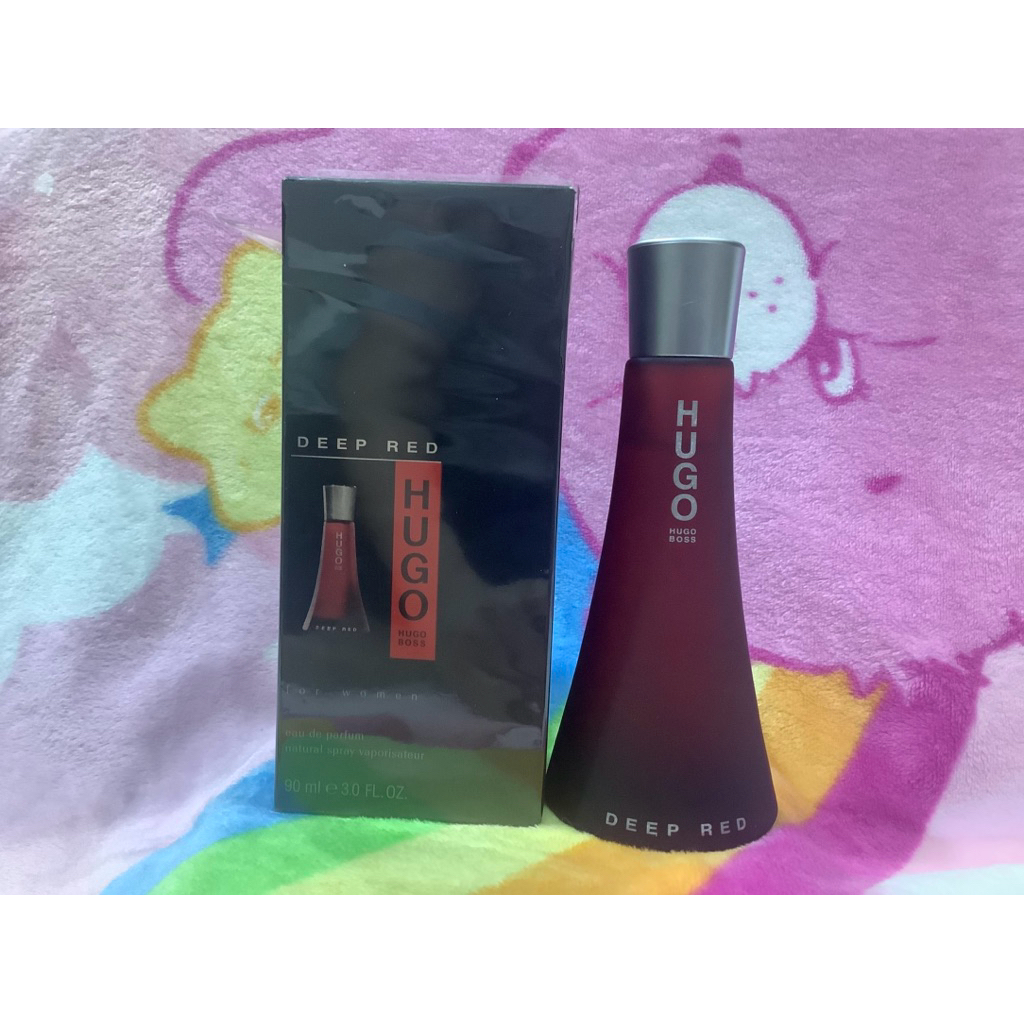 (ของแท้ 💯%)  🌸  นำ้หอม Hugo Boss Deep Red Eau de Parfum 90 ml