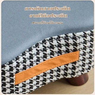 เก้าอี้วางเท้า ที่วางเท้า ม้านั่งเปลี่ยนรองเท้า อุจจาระต่ำ มือจับแบบพกพา แผ่นรองพื้นกันลื่นแบบไร้เสี