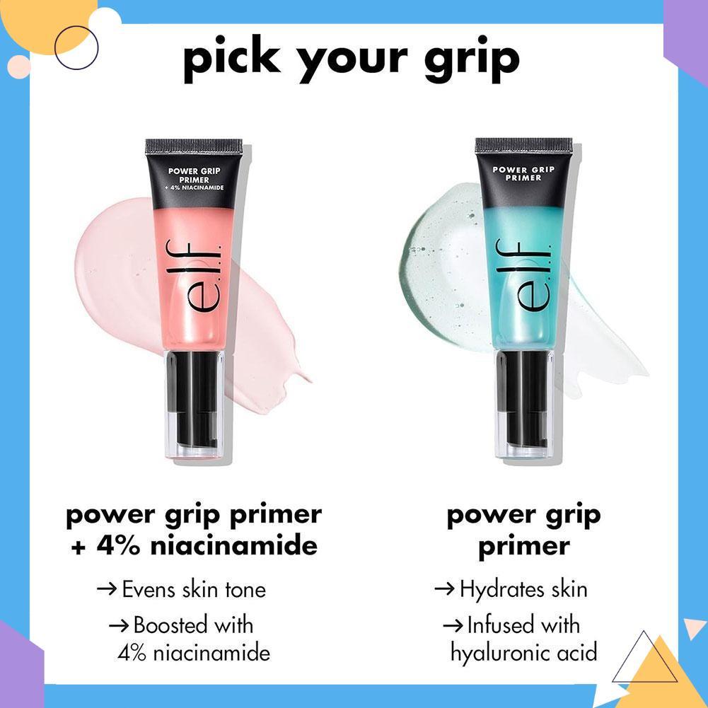 🌟Thailand seller🌟 ELF Power Grip Primer, Gel face primer Hydrating/ 4% Niacinamide