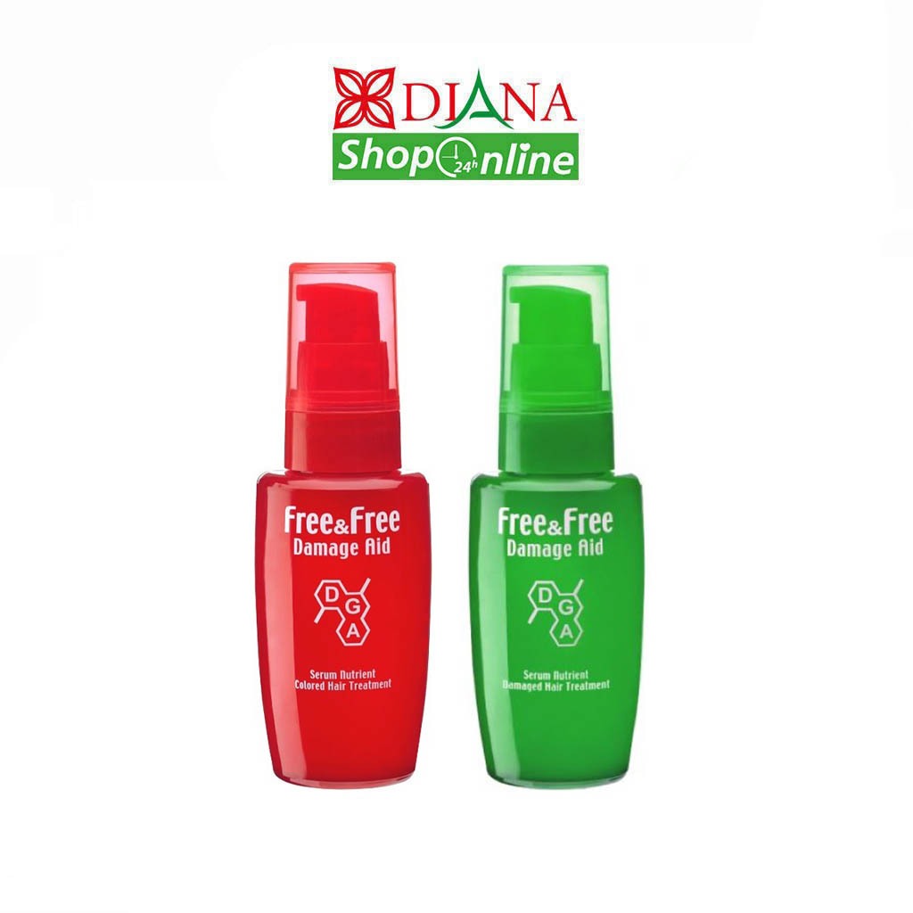 Free & Free เซรั่มบำรุงผม ฟรีแอนด์ฟรี สำหรับผมเสีย  ชนิดเจล 40 มล.