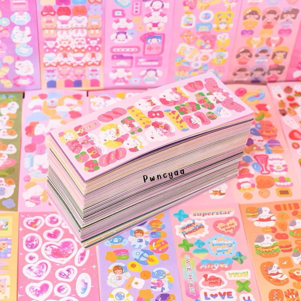 nanon สติ๊กเกอร์ไดคัท ลายการ์ตูน สุ่มลาย DIY thumbnail 10