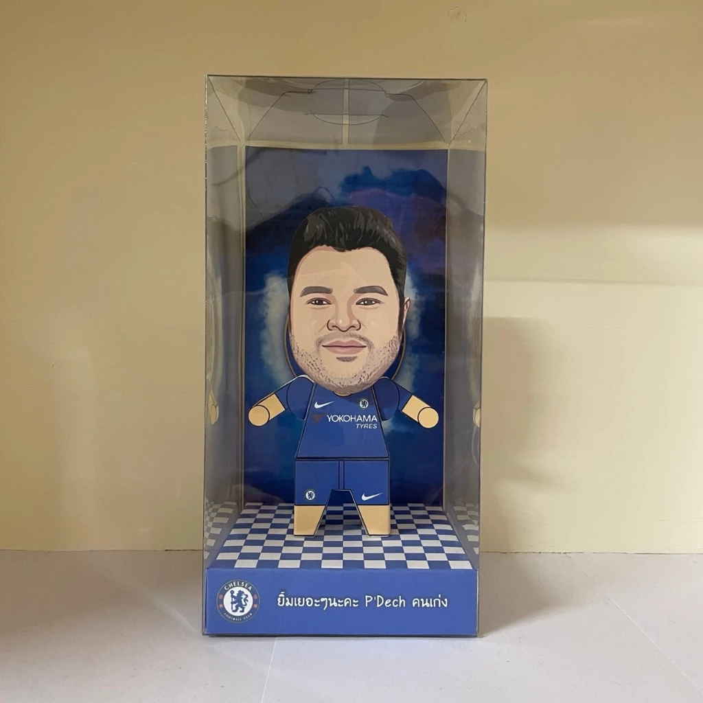 โมเดลเชลซี Chelsea โมเดลกระดาษสามมิติหน้าการ์ตูน thumbnail 6