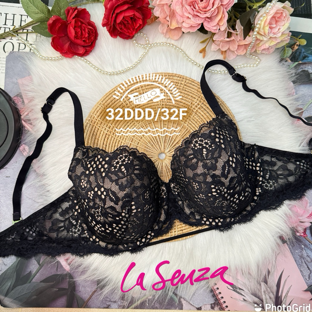 La Senza ใหม่มาก 32DDD/32F ฟองบาง สะอาดกริ้บ