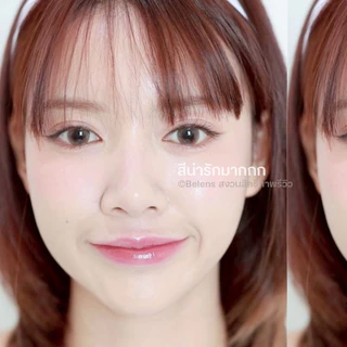 💥[ แถมตลับ Food grade ] Dawn (Brown) ค่าสายตา 0.00-10.00 คอนแทคเลนส์