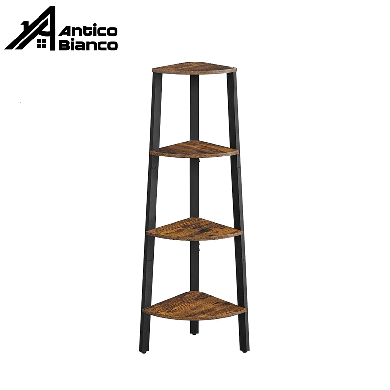 ​Antico ชั้นวางของ ชั้นวางแบบขั้นบันไดเข้ามุม ชั้นอเนกประสงค์น สามารถรับน้ำหนักได้ 150KG สไตล์เรโทร