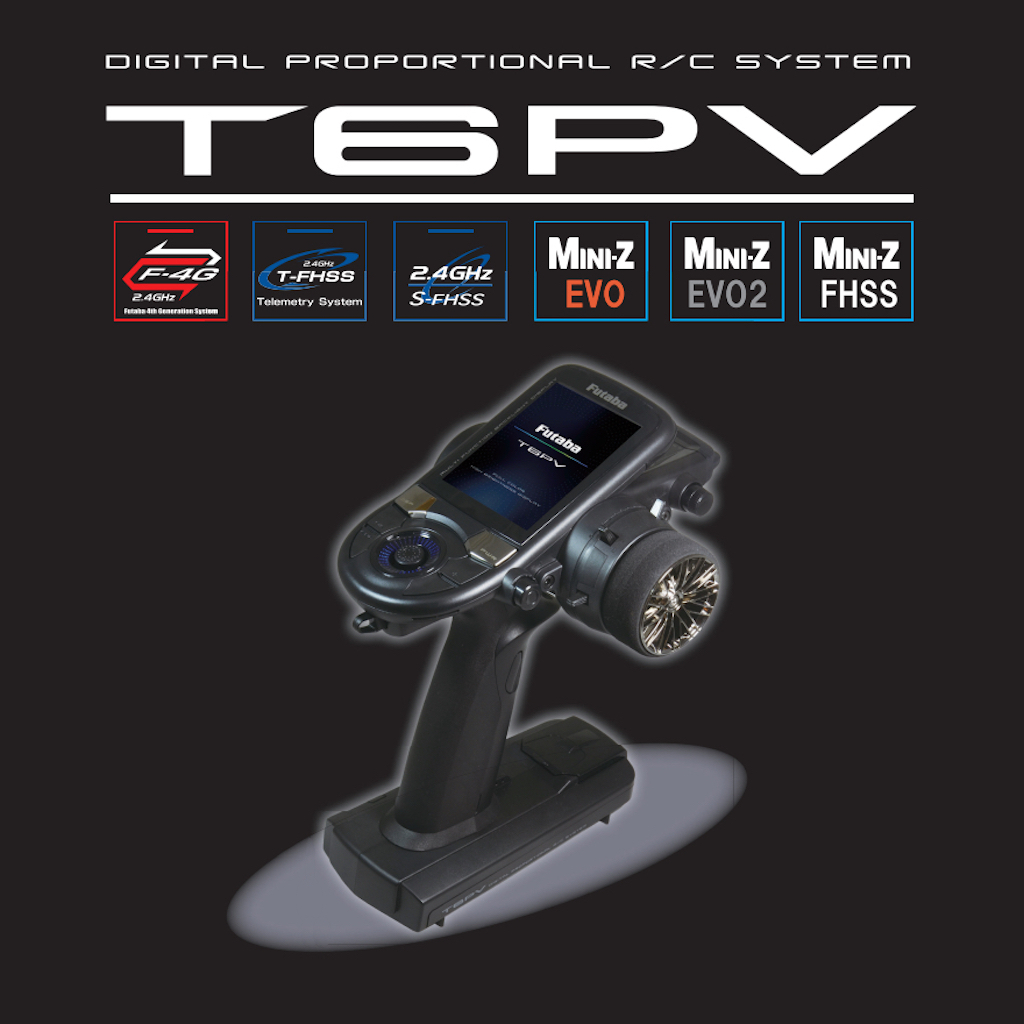 FUTABA 6PV Transmitter – Ultra Response Digital Proportional RC System