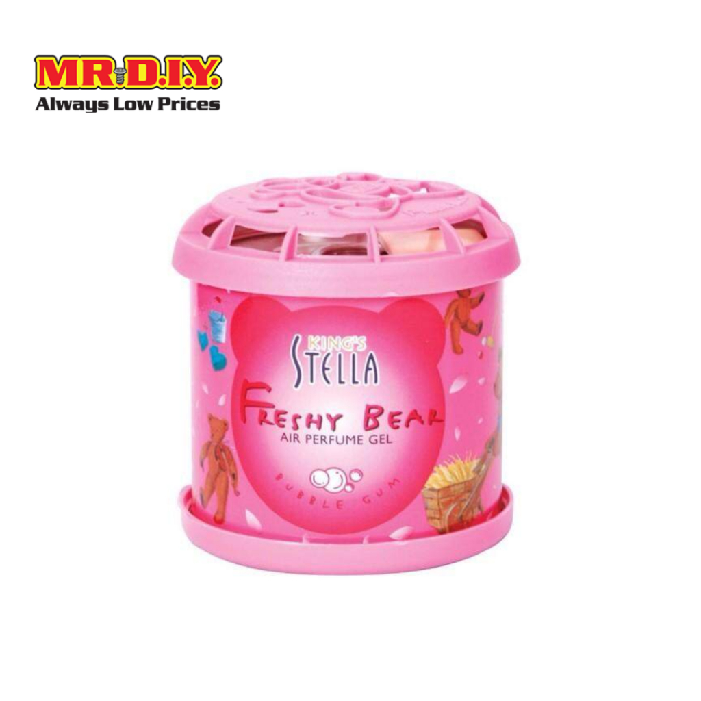 KINGS STELLA เจลปรับอากาศ รุ่น เฟรซชี่แบร์ กลิ่นบับเบิ้ลกัม ขนาด 80 กรัม
