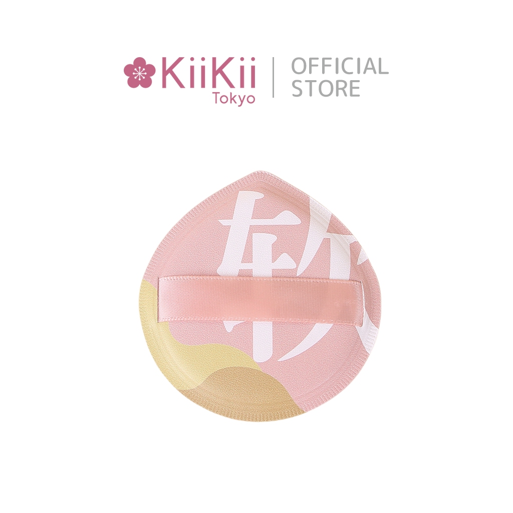 KiiKii พัฟแต่งหน้า พัฟคุชชั่น พัฟคุชชั่นยักษ์ ถนอมผิว ทรงหยดน้ำ