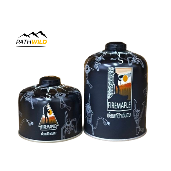 FIRE-MAPLE GAS แก๊สกระป๋องสั้น หรือแก๊สซาลาเปา
