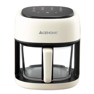 ฟรีกระดาษรอง ACEHOME หม้อทอดไร้น้ำมัน Air Fryer รุ่น AGR-J101 หน้าจอสัมผัส มีขนาดความจุ 6 ลิตร