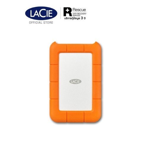 LaCie Rugged Mini SSD กันน้ำ IP54 USB 3.2 Type-C, 2000MB/s (STMF)