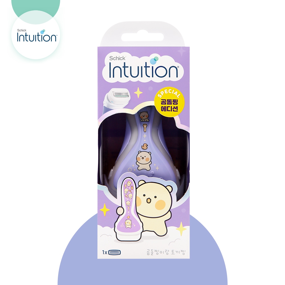 Schick Intuition X Zzing Bear Limited Edition Pure Nourishment INP25E