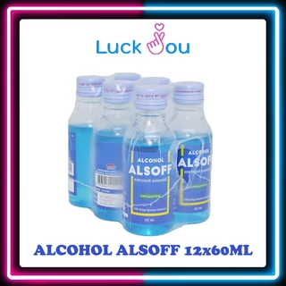 Alcohol 70% ALSOFF 450cc/60cc แอลกอฮอล์ 70% สำหรับฉีดพ่นทำความสะอาด