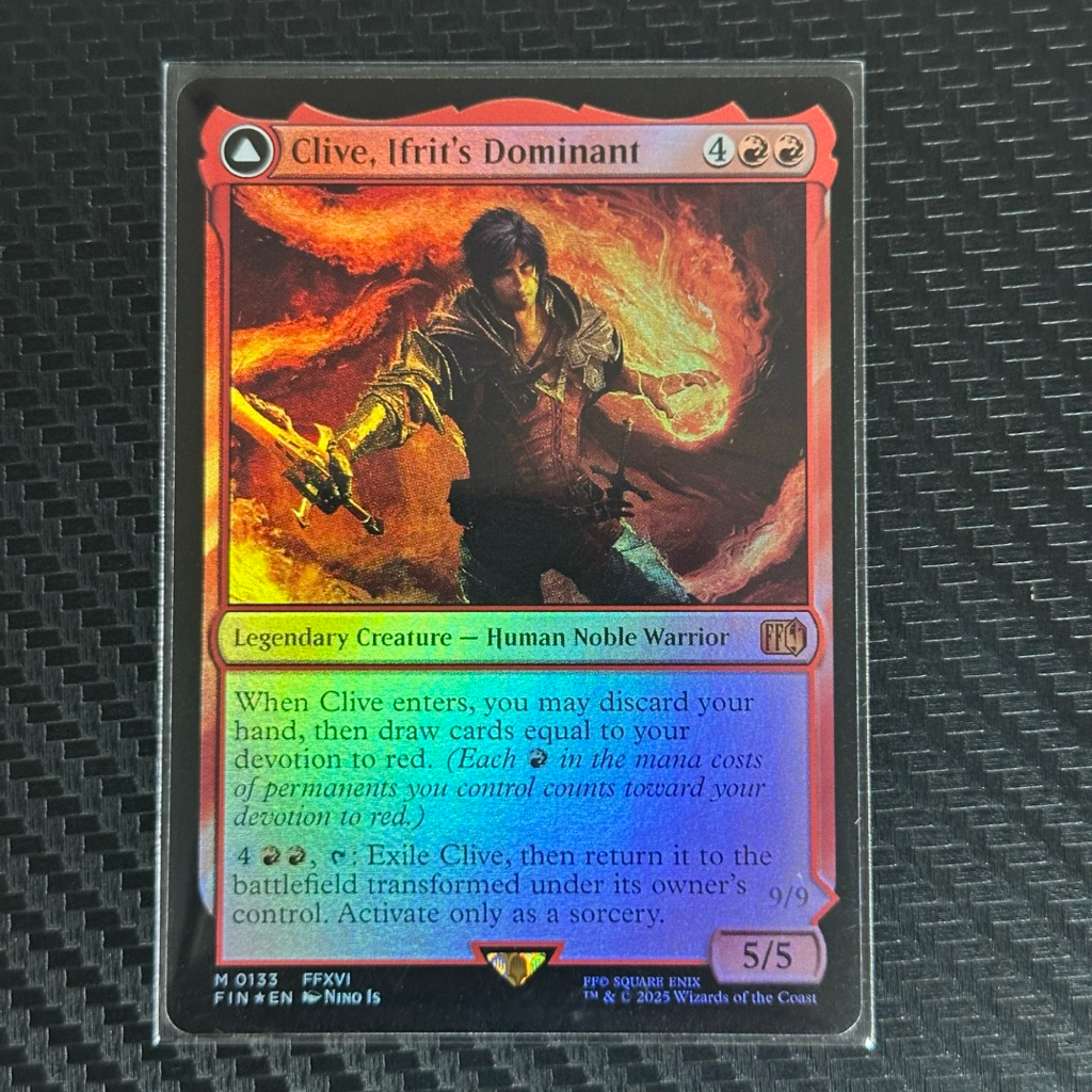 Final Fantasy Foil: Clive, Ifrit's Dominant