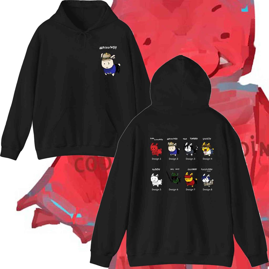 Roblox Hoodie c00lkid-Shedletsky เบลมจอห์น Gubby-Forsaken สองครั้ง - 1x1x1-007n7 Roblox เยาวชนและผู้