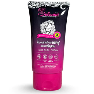 Belonne Brazilian Curly Style Hair Curl Cream บีลอนเน่ ครีมจับลอนผมหยิก