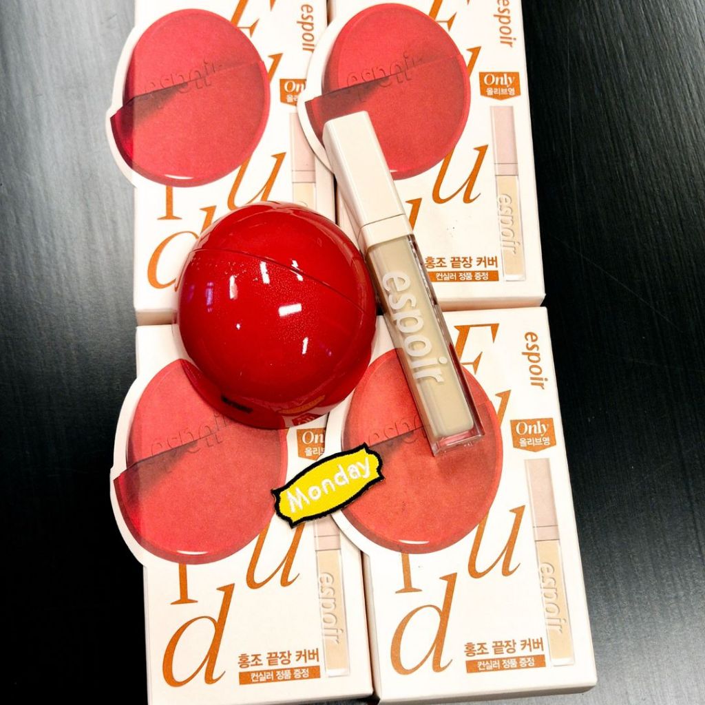 #พร้อมส่ง# Espoir Be Velvet Fluid Foundation (Special Set with Concealer)