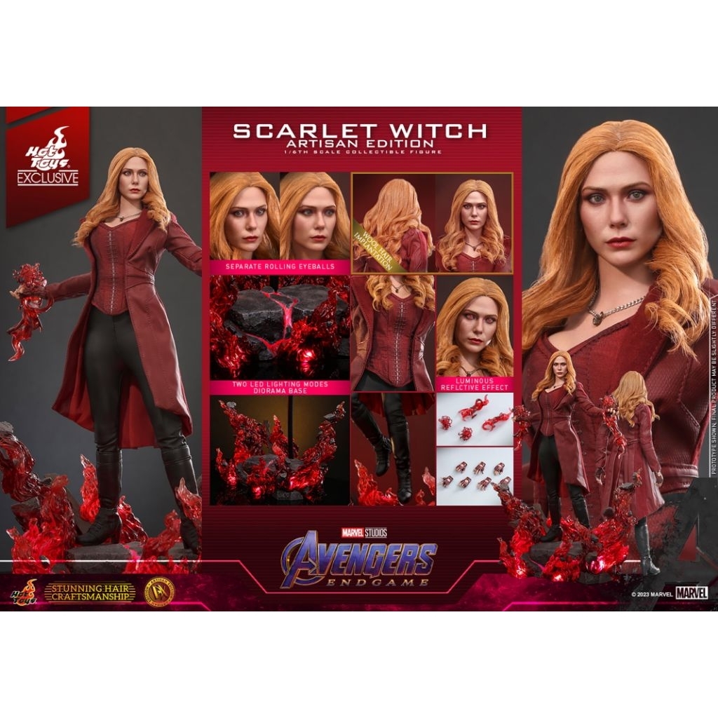 Hot Toys DX36AE 1/6 Avengers: Endgame - Scarlet Witch (Artisan Edition)