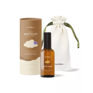 สเปร์ยฉีดหมอนภูตะวัน PHUTAWAN Organic Pillow Spray ตัวช่วยสำหรับคนนอนไม่หลับ หลับยาก ตื่นบ่อย Deep Sleep, Good Night