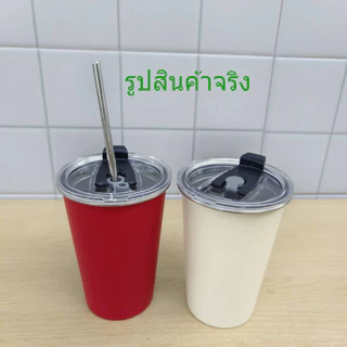 ( ขนาด 350 ,500 ML) แก้วแสตนเลส 304 อย่างดี แข็งแรง ทนทาน ไม่ลอก ไม่ดำ-SUS304