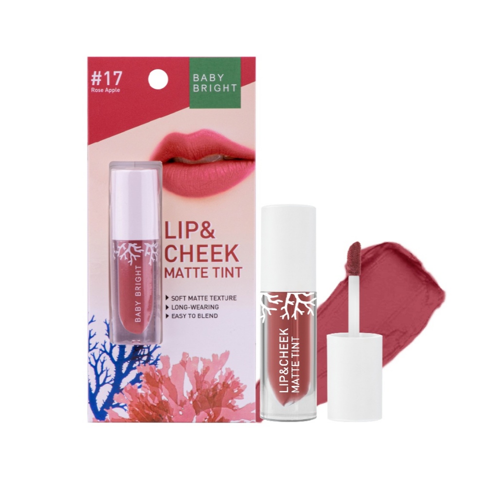 เบบี้ ไบร์ท ลิป แอนด์ ชีค แมทท์ ทินท์ Baby Bright Lip & Cheek Matte Tint