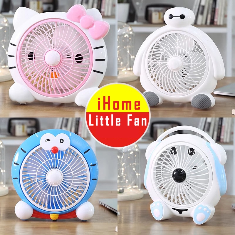 iHome พัดลมตั้งโต๊ะ 10นิ้ว 9นิ้ว 8นิ้ว Turbo ลมแรง10เท่า พัดลมเล็ก Little Fan รับประกันศูนย์ 1ปี
