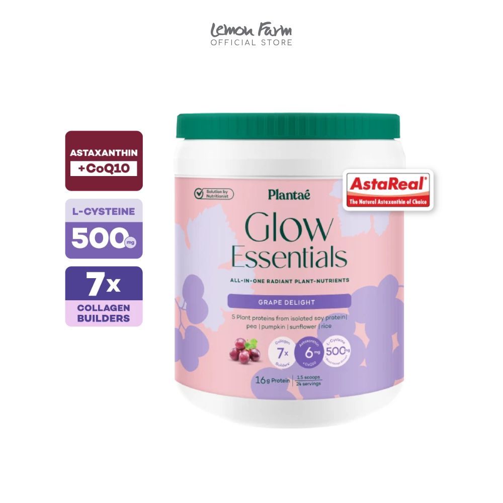 โปรตีนพืช Glow รสองุ่น 600 g Plantae