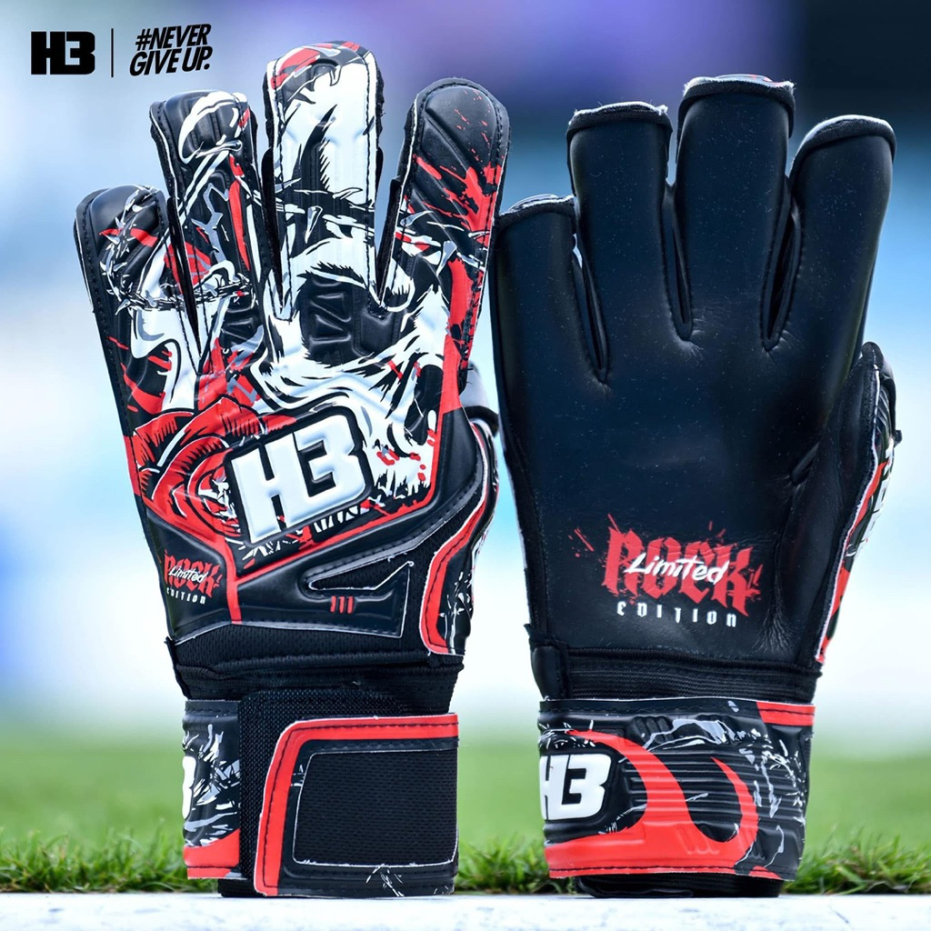 H3 ถุงมือประตู GK : ROBO GEN 3 โฟมเยอรมันแท้ 100% ฟิงเกอร์เซฟ 5 นิ้ว