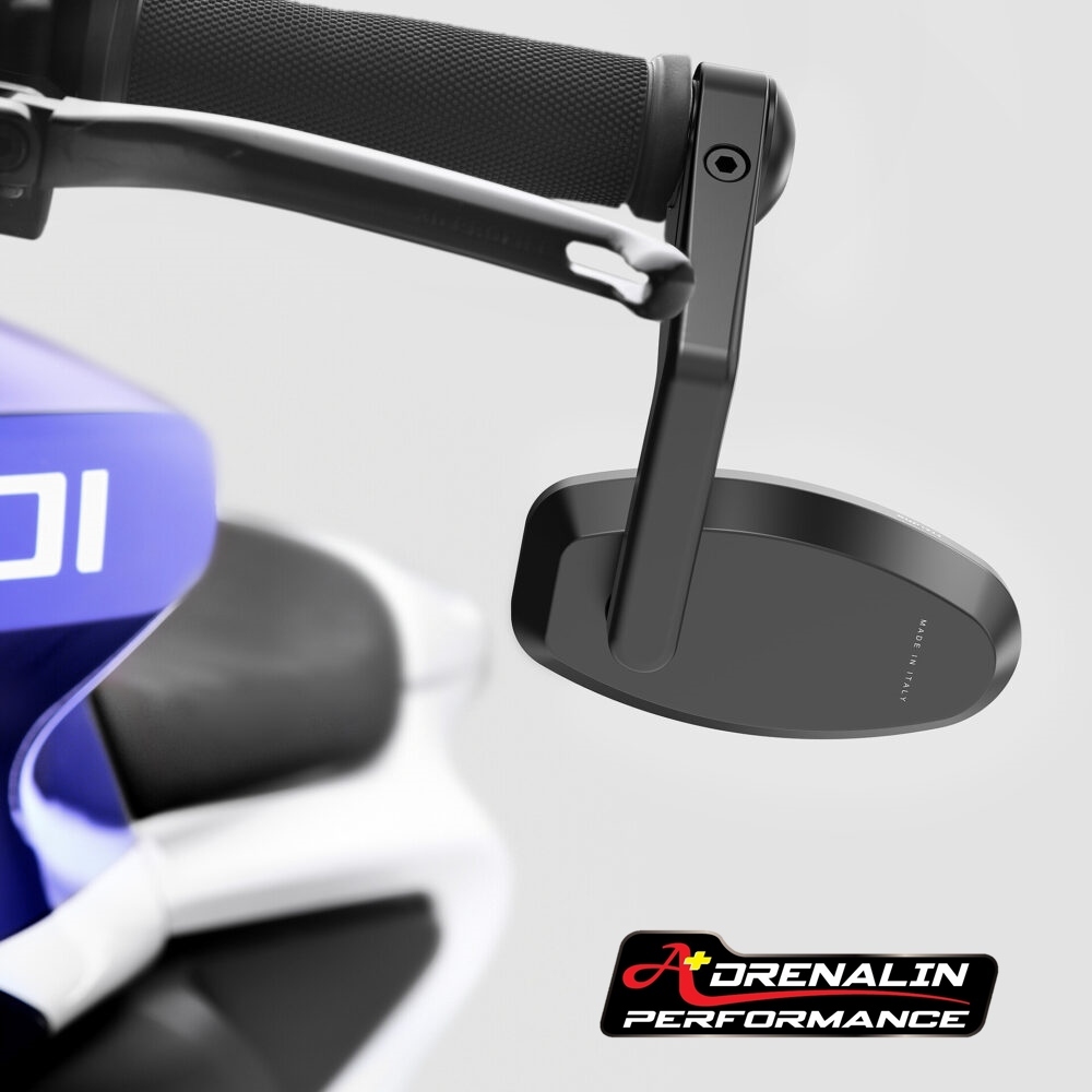 กระจกปลายแฮนด์ rizoma กระจก รุ่น reverse back แนว cafe ของแท้ made in italy ราคา/ข้าง