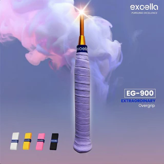 𝗲𝘅𝗰𝗲𝗹𝗹𝗮 กริปพันด้ามไม้แบด รุ่น 𝗘𝗚-𝟵𝟬𝟬 grip eg900 [𝟭แพ็ค, 𝟯ชิ้น] 🍯🎯เหนียวหนึบ อยู่มือ🏸