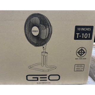 GEO พัดลมตั้งโต๊ะ 10 นิ้ว รุ่น T-101