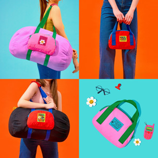 ( พร้อมส่ง ) Wiggle Wiggle Foldable Duffle Bag กระเป๋าผ้าพับ…