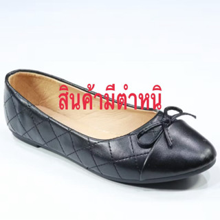 *999-3* รองเท้าส้นแบน  หุ้มส้น FAIRY