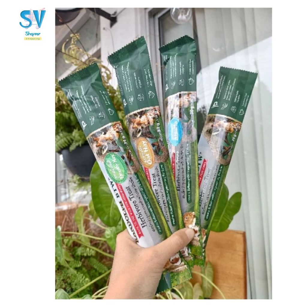 Randolph BTW สเน็คบำรุงสุขภาพสำหรับสัตว์กินพืช herbivore treat 30 g มี 4 สูตร