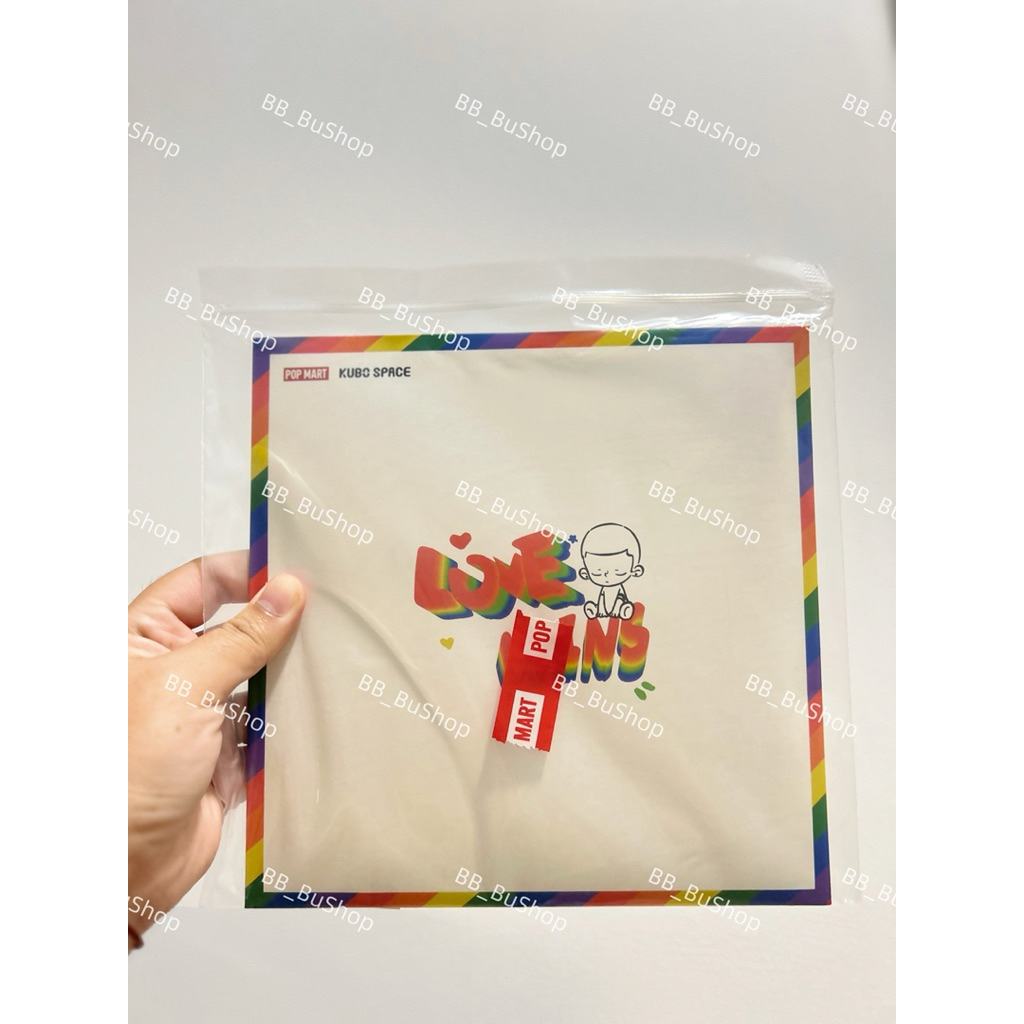 *พร้อมส่ง* POP Your Pride ผ้าโพกผม ผ้าพันคอ KUBO SPACE ของแท้ 100% จาก Shop เซ็นลาด Pride Month 2025