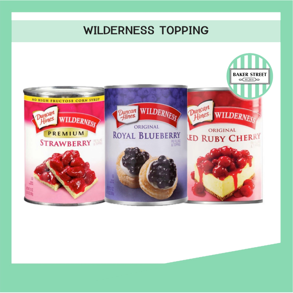 Wilderness Topping and Filling 595 g (เลือกรสชาติด้านในค่ะ)