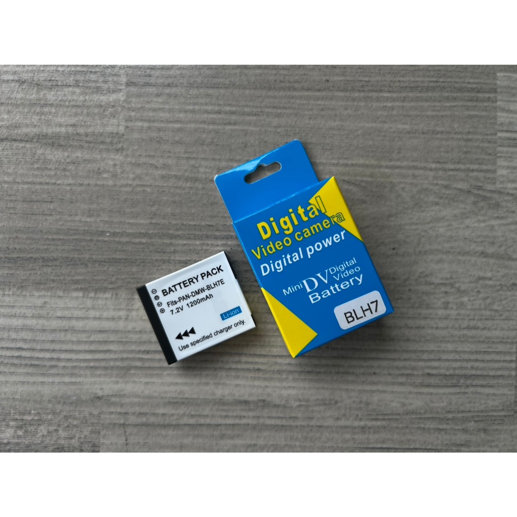 แบตเตอรี่กล้อง DMW-BLH7E (7.2V 1200mAh Li-ion) GF7 GF8 GF9 GM1 GM5 GX800 GX850 มือ 1 พร้อมกล่อง