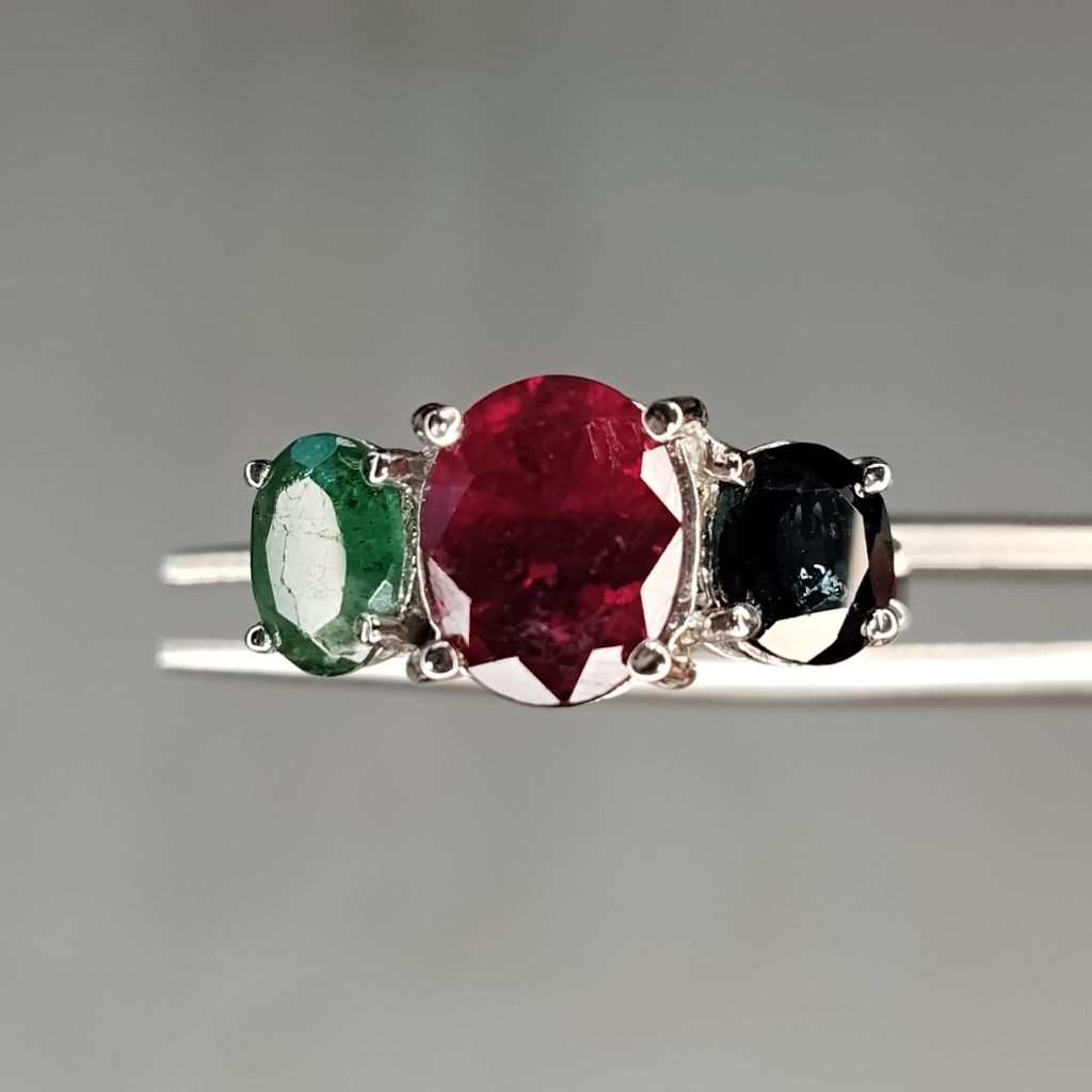 001แหวนเงินแท้สามกษัตริย์