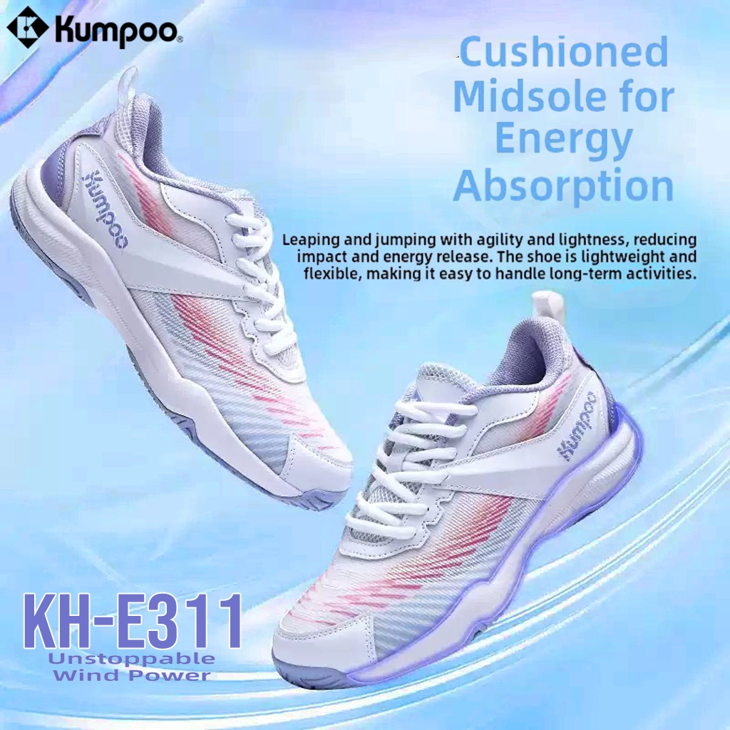รองเท้าแบดมินตัน Kumpoo รุ่น KH-E311 New 2025