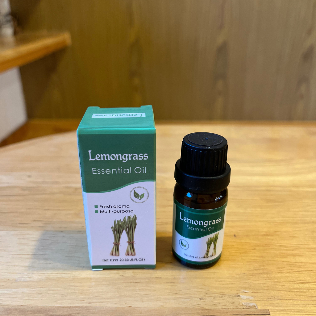 น้ำมันหอมระเหย กลิ่นตะไคร้(Lemongrass Essential Oil) สกัดธรรมชาติ100% สําหรับเครื่องทําความชื้นอโรมา ขนาด 10 ml ราคา ถูกที่สุด ดีลบีเคเค แกลเลอรีภาพที่ 4