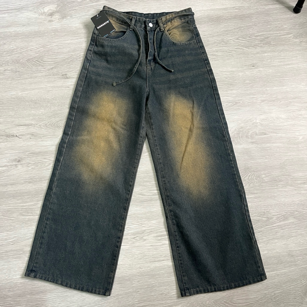 กางเกงยีนส์ baggy ป้าย karants มือ1