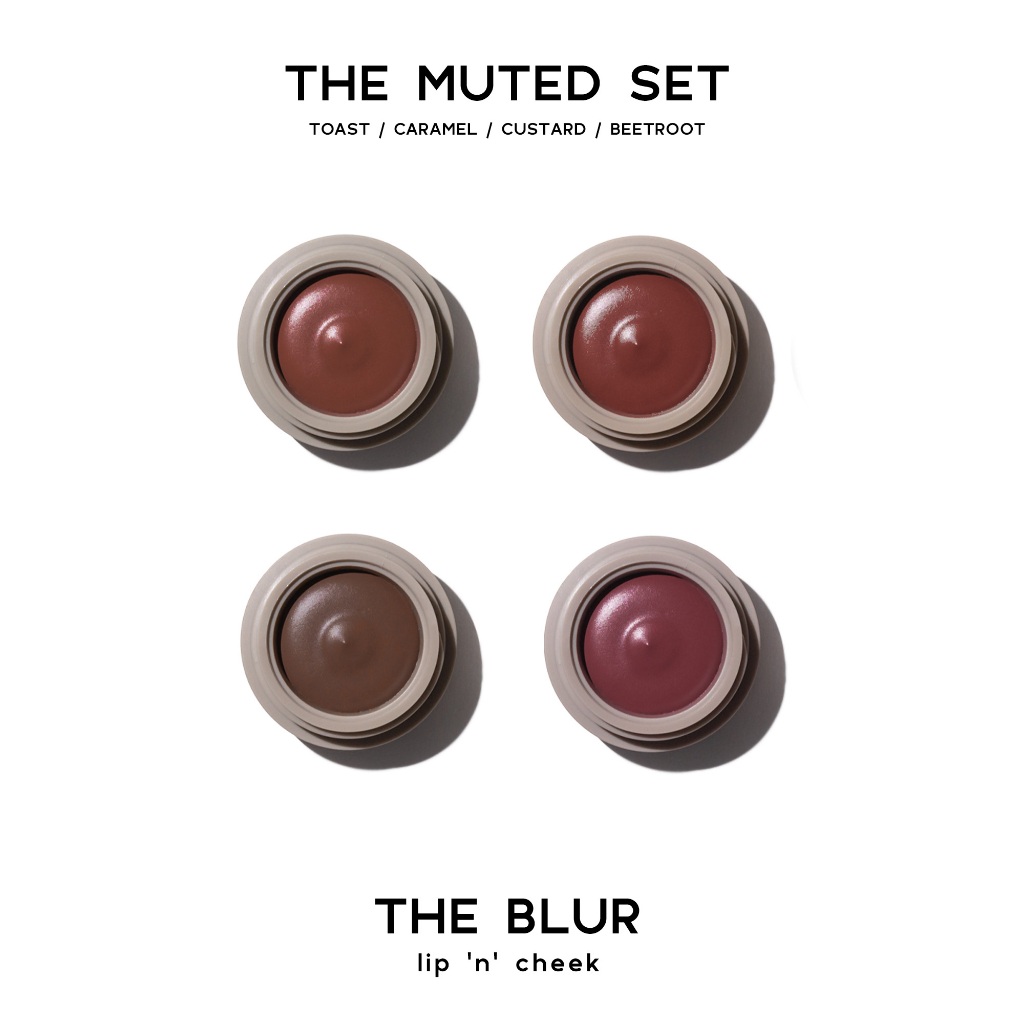MNML HAUS | THE BLUR lip ‘n’ cheek Muted set เดอะ เบลอ ลิป แอนด์ ชีค มิ้วท์ เซ็ต