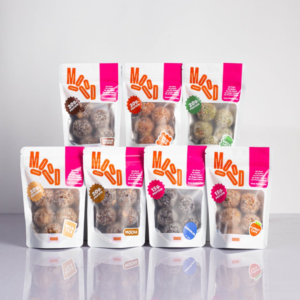 10–20 ถุง โปรตีนบอล MOOOOD Pick Your Balls